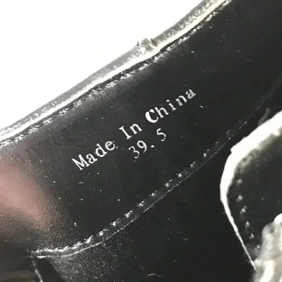 Material Girl Y2K Cyber Core Black Boots • Silver Block Heel • EU 39.5 - Picture 7 of 10